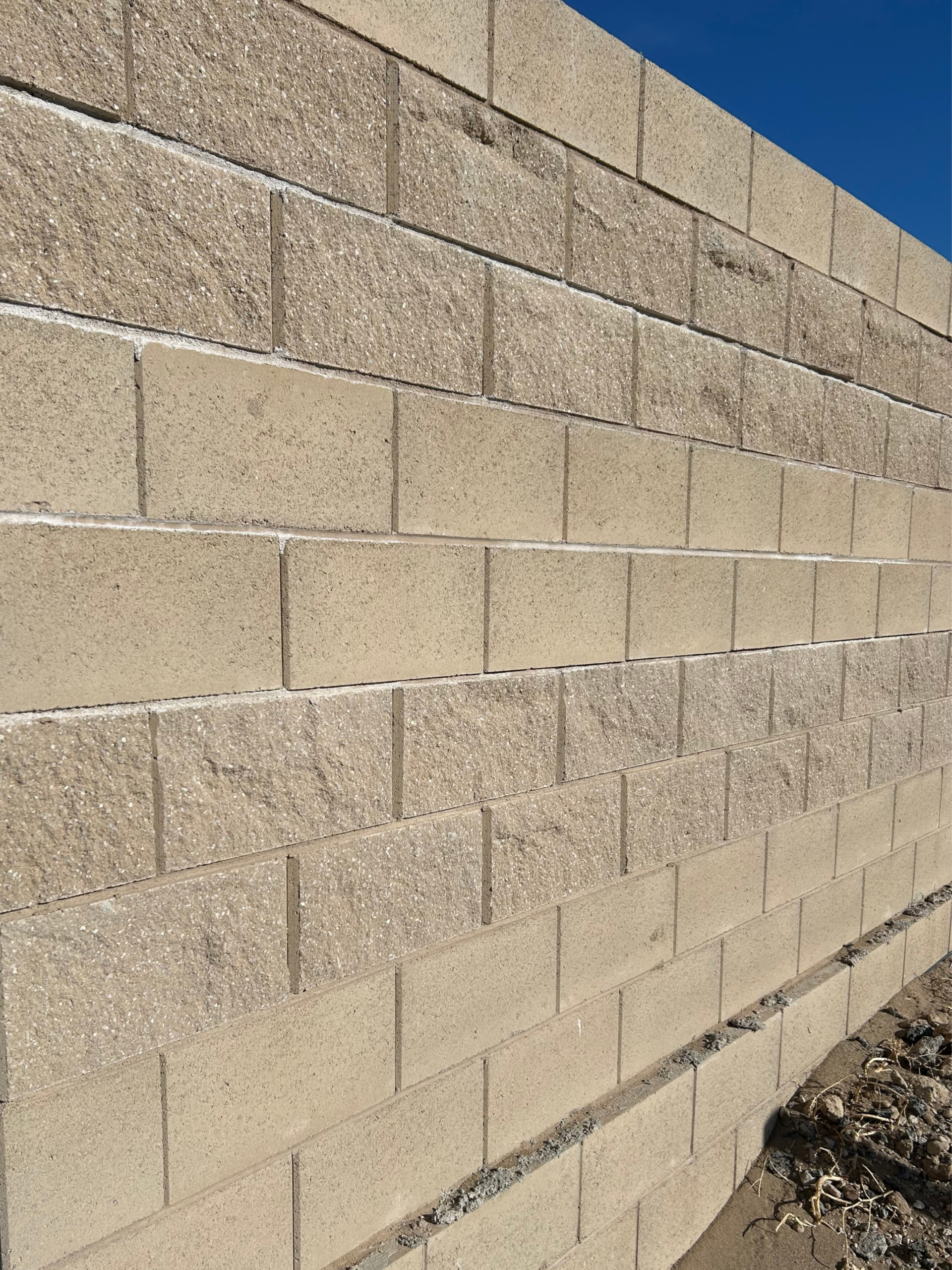 block wall